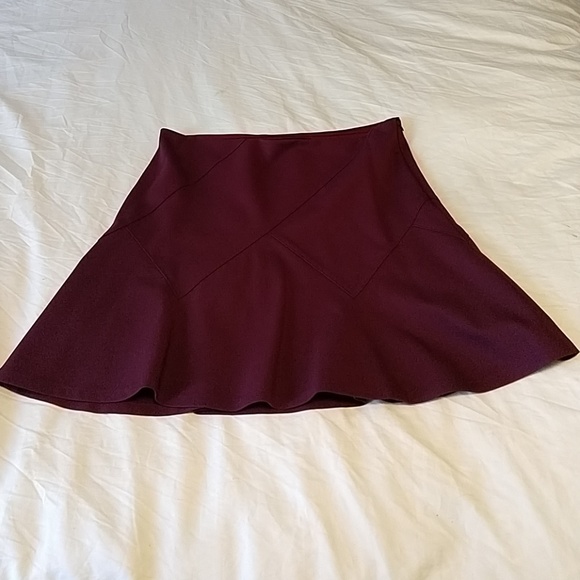 White House Black Market Dresses & Skirts - WHBM Plum A-line skirt, size 12